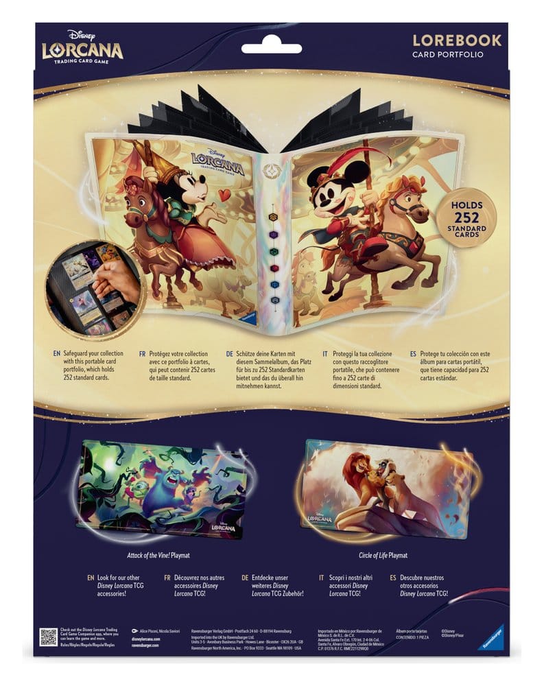 Disney Lorcana TCG Sammelalbum Micky & Minnie