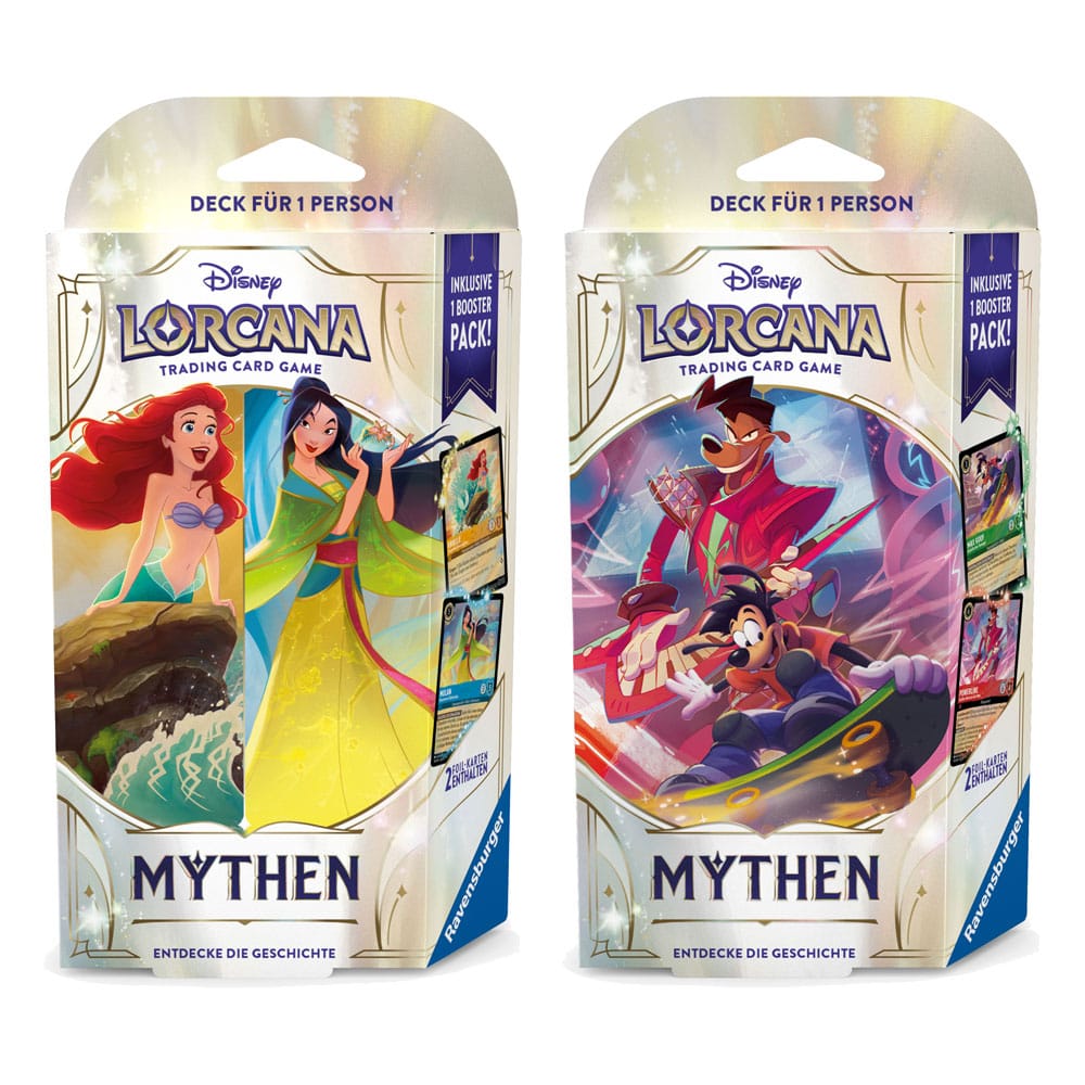 Disney Lorcana TCG Mythen Starter Decks Display (8) *Deutsche Edition*