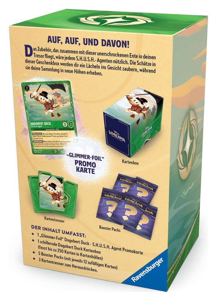 Disney Lorcana TCG Dagobert Duck Geschenkbox *Deutsche Edition*