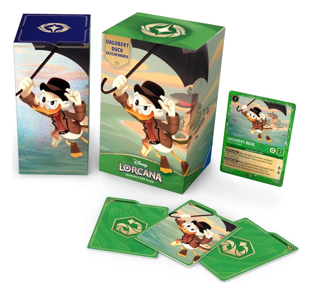 Disney Lorcana TCG Dagobert Duck Geschenkbox *Deutsche Edition*