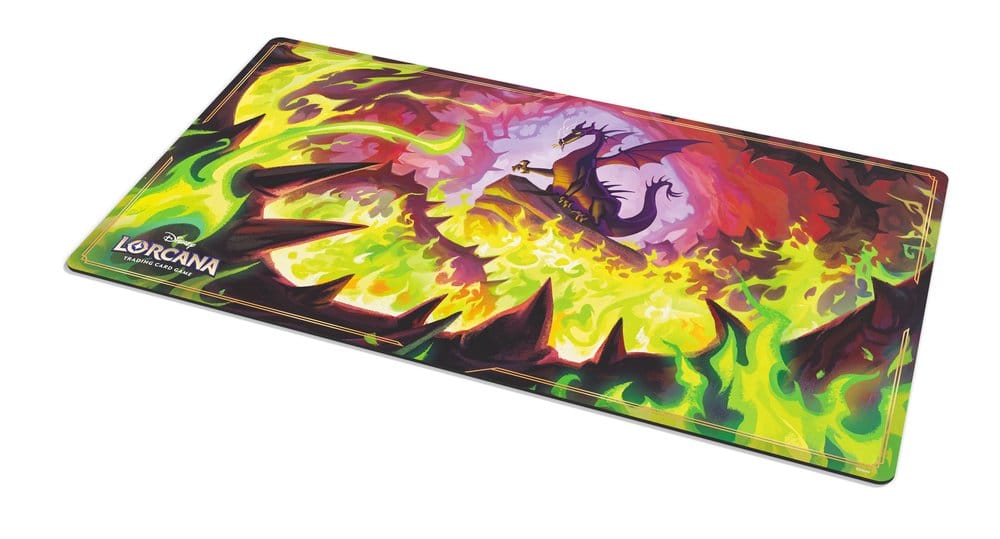 Disney Lorcana TCG Spielmatte Drachenfeuer