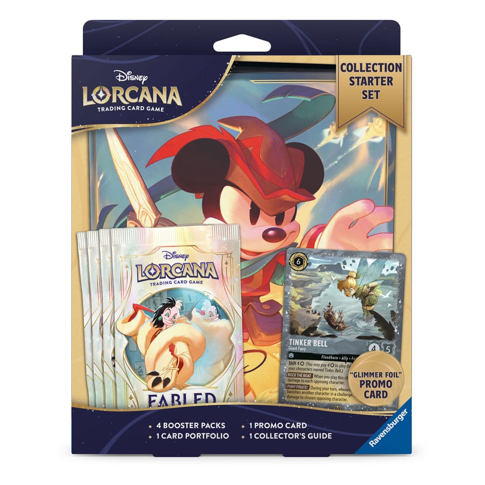 Disney Lorcana TCG Fabled Starterset für Sammler *Englische Edition*