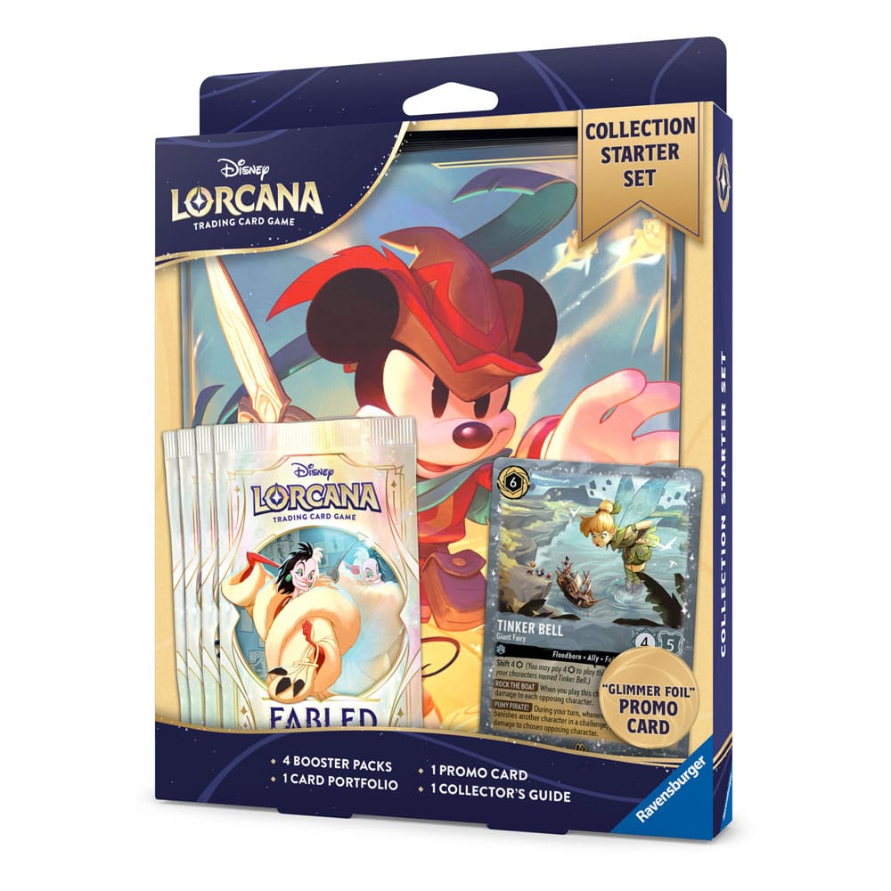Disney Lorcana TCG Fabled Starterset für Sammler *Englische Edition*