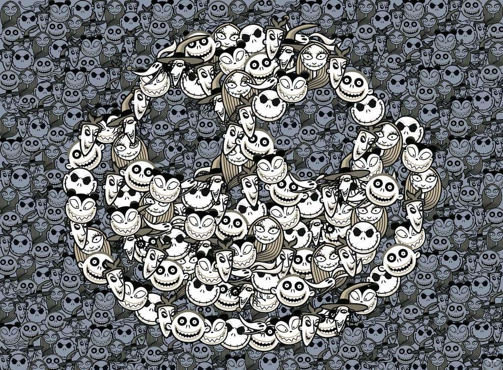 Nightmare Before Christmas Challenge Puzzle König des Schreckens (500 Teile)