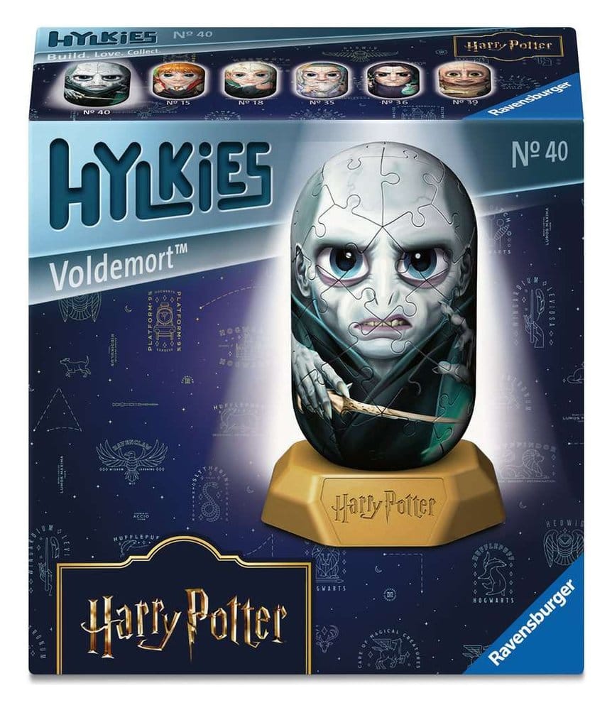 Harry Potter Hylkies 3D Puzzle #40 Voldemort 12 cm