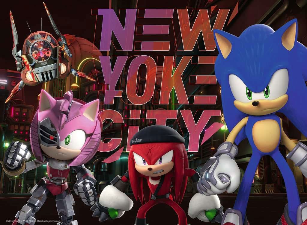 Sonic Prime Kinderpuzzle XXL Die Parallelwelt (300 Teile)