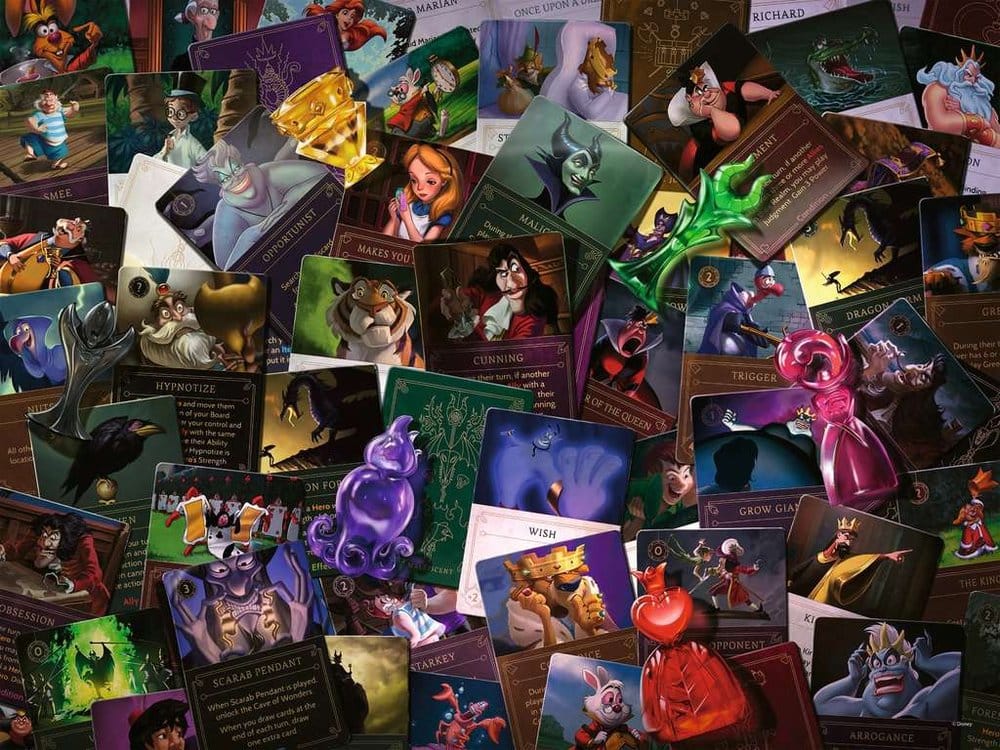 Disney Villainous Puzzle Alle Bösewichte an einem Ort (3000 Teile)