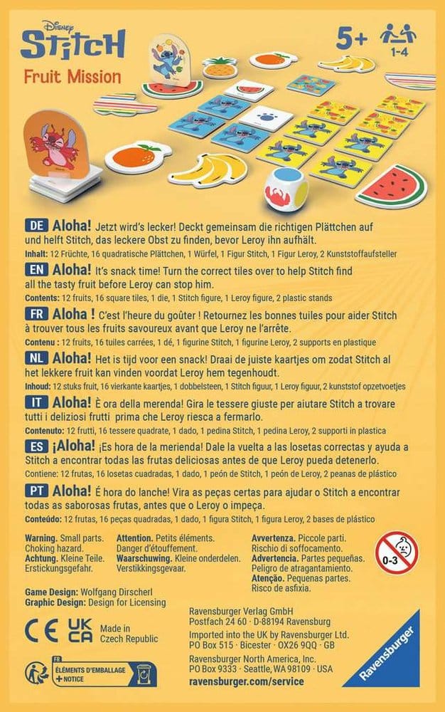 Disney Stitch Fruit Mission