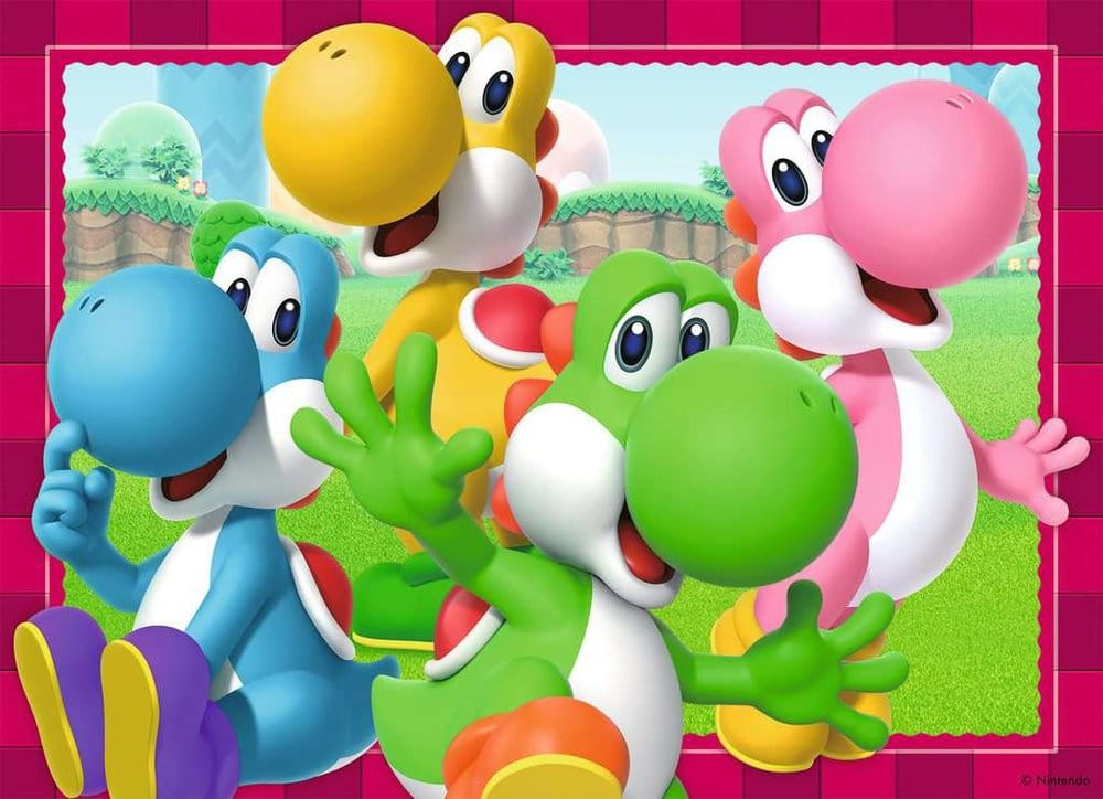 Super Mario Puzzles 4er-Pack Zeit für Mario! (4x100 Teile)