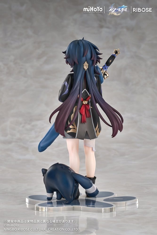Honkai: Star Rail Rise Up+ Chibi Cat Series Chibi Figur Blade Ver. 19 cm