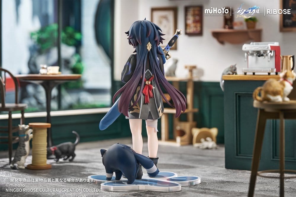 Honkai: Star Rail Rise Up+ Chibi Cat Series Chibi Figur Blade Ver. 19 cm