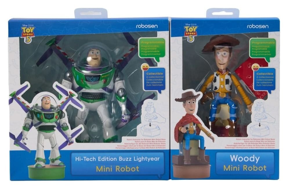Disney Interaktiver Roboter Toy Story 5 Set - Buzz Lightyear & Woody (Hi-Tech Edition) *Italienische Version*