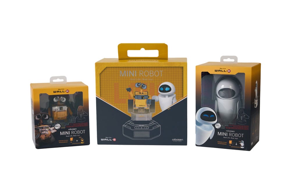Wall-E Interaktiver Mini Roboter 2er Pack Wall-E & Eve *Englische Version*