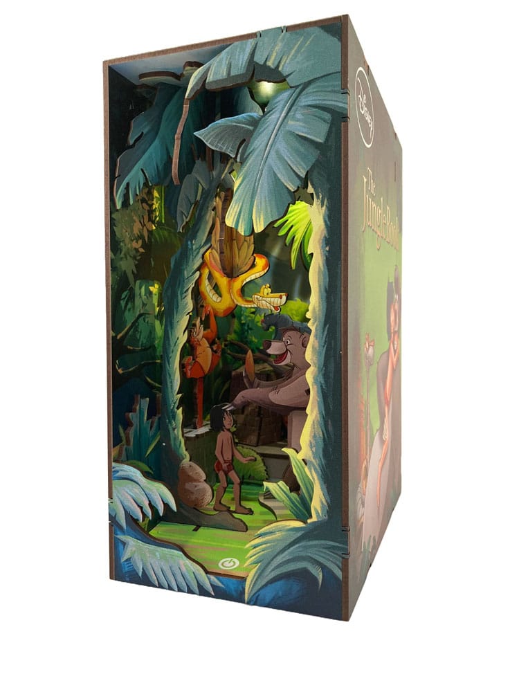 Disney Tiny Adventures Book Nook Mini-Diorama Das Dschungelbuch 23 cm