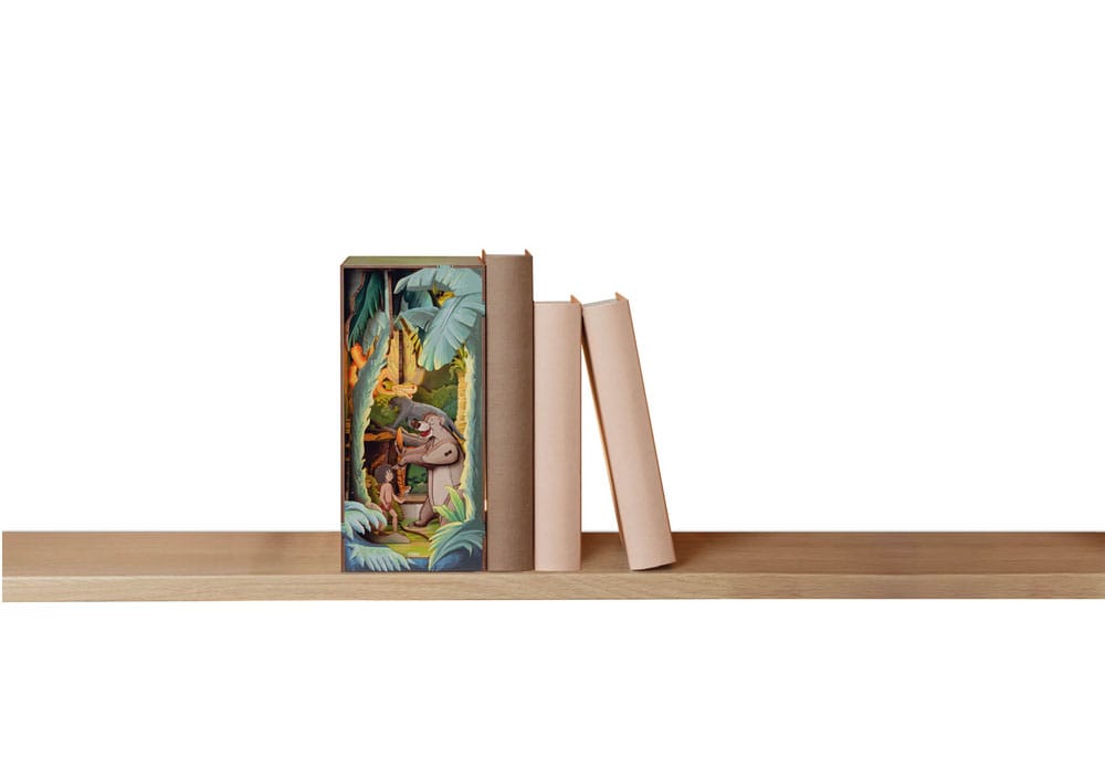 Disney Tiny Adventures Book Nook Mini-Diorama Das Dschungelbuch 23 cm