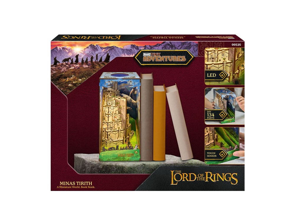 Der Herr der Ringe Tiny Adventures Book Nook Mini-Diorama Minas Tirith 23 cm