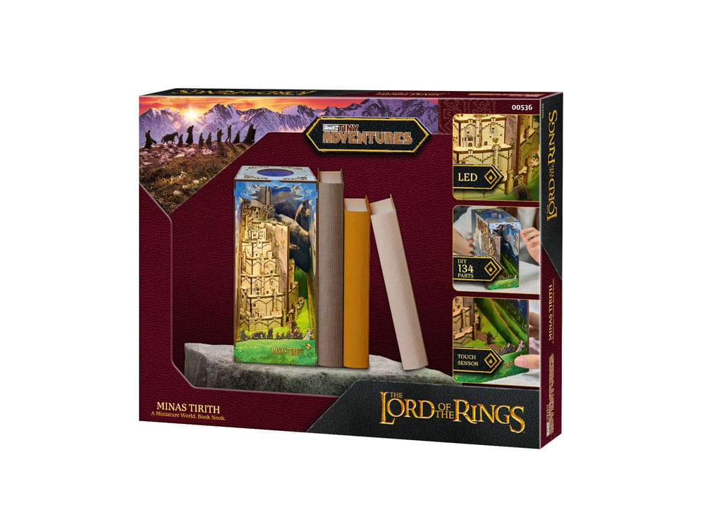 Der Herr der Ringe Tiny Adventures Book Nook Mini-Diorama Minas Tirith 23 cm