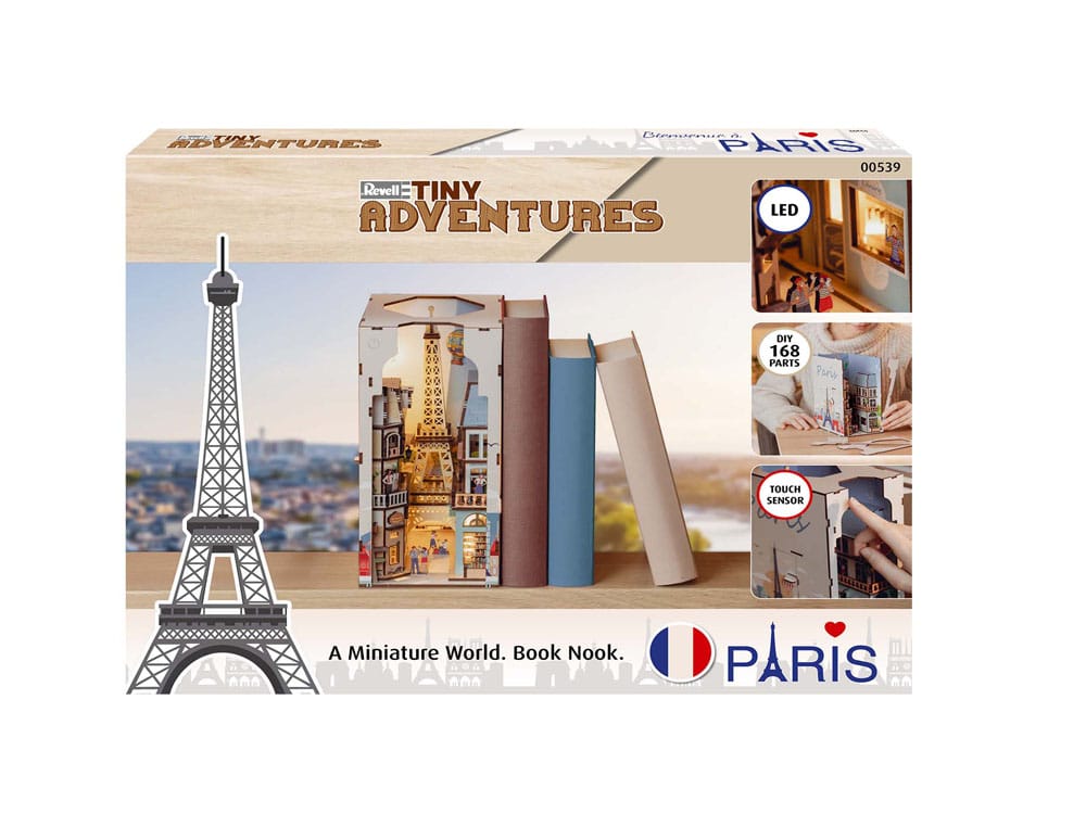 Paris Tiny Adventures Book Nook Mini-Diorama 23 cm