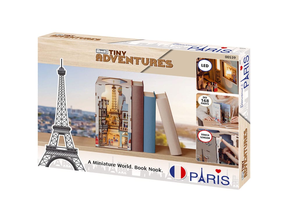 Paris Tiny Adventures Book Nook Mini-Diorama 23 cm