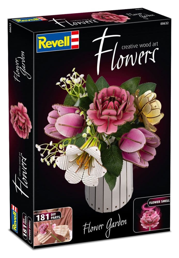Revell Flowers Holzblumen Flower Garden 22 cm