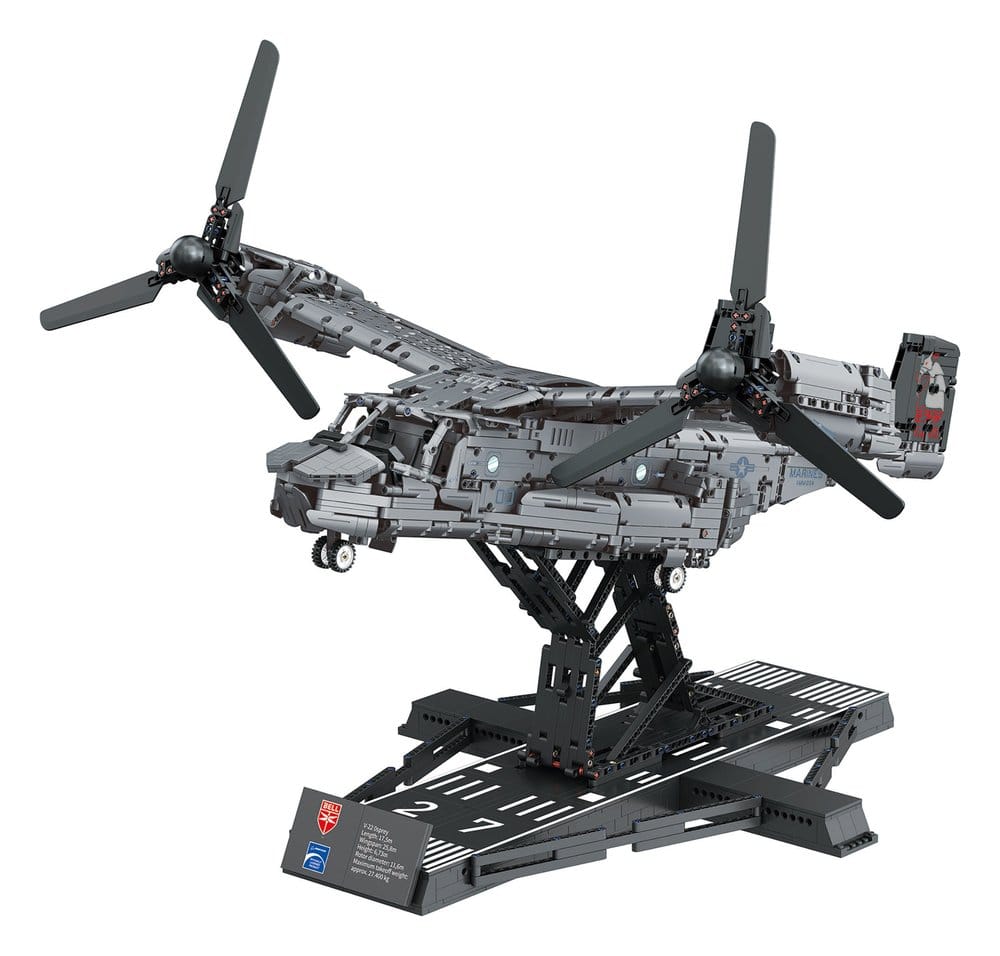 Bell Boeing Brick System Klemmbaustein Set V-22 Osprey 68 cm