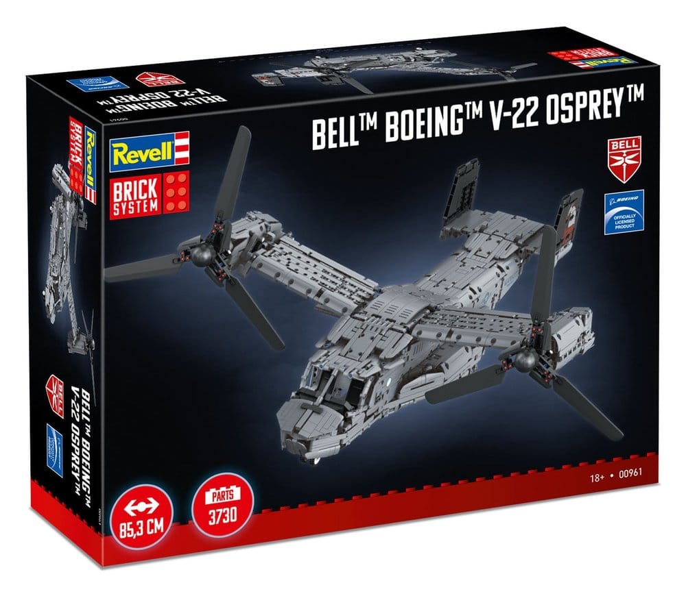 Bell Boeing Brick System Klemmbaustein Set V-22 Osprey 68 cm