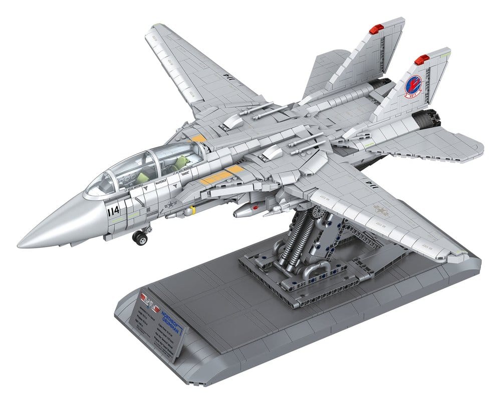 Top Gun Brick System Klemmbaustein Set Maverick's F-14A Tomcat