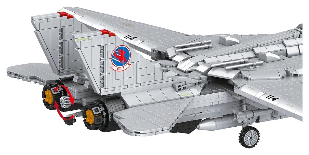 Top Gun Brick System Klemmbaustein Set Maverick's F-14A Tomcat