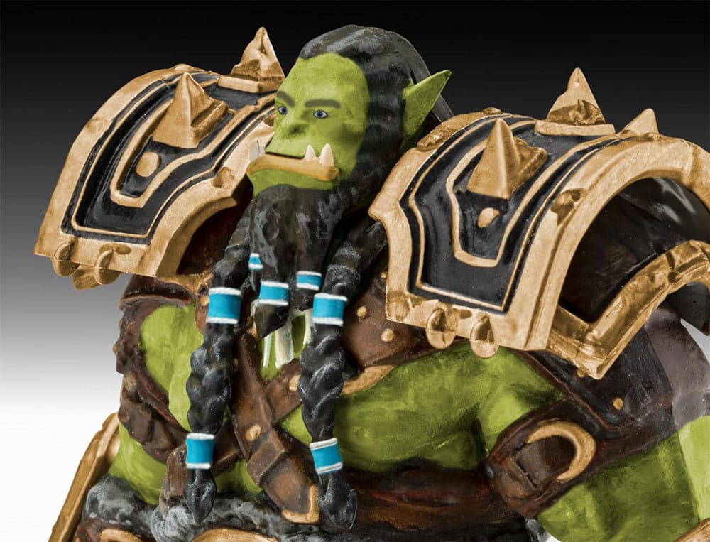 World of Warcraft Modellbausatz Geschenkset 1/16 The Orc Thrall 13 cm