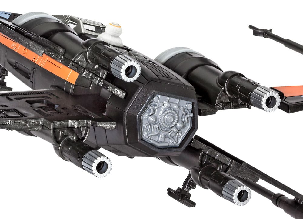 Star Wars Modellbausatz 1/78 Poe's X-Wing Fighter 22 cm