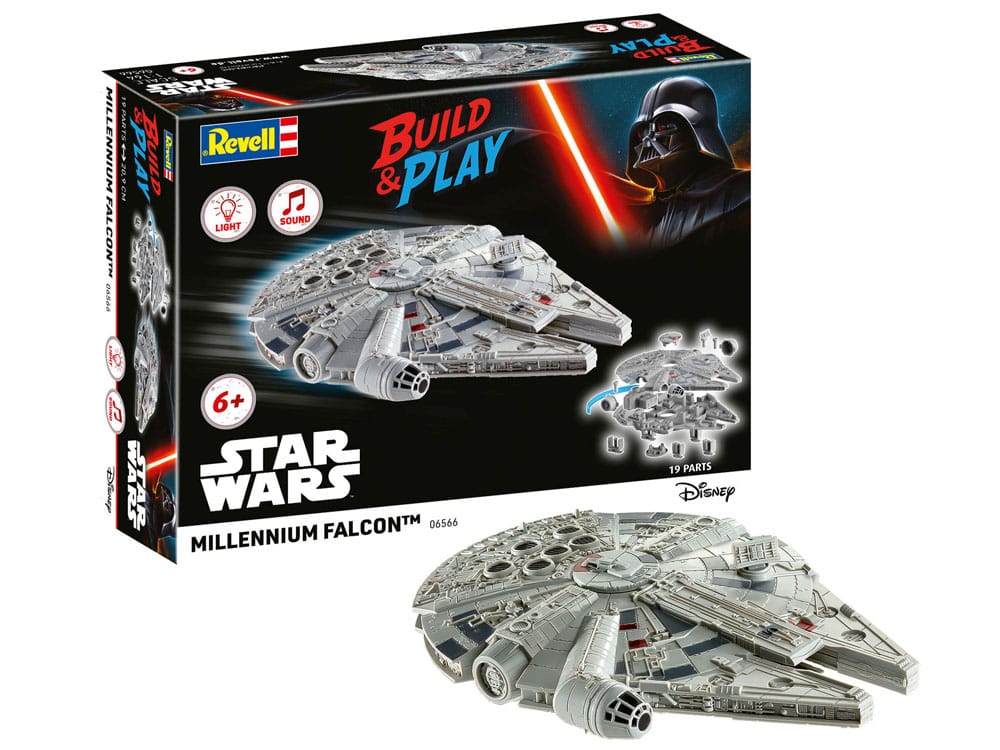 Star Wars Modellbausatz 1/164 Millennium Falcon 21 cm