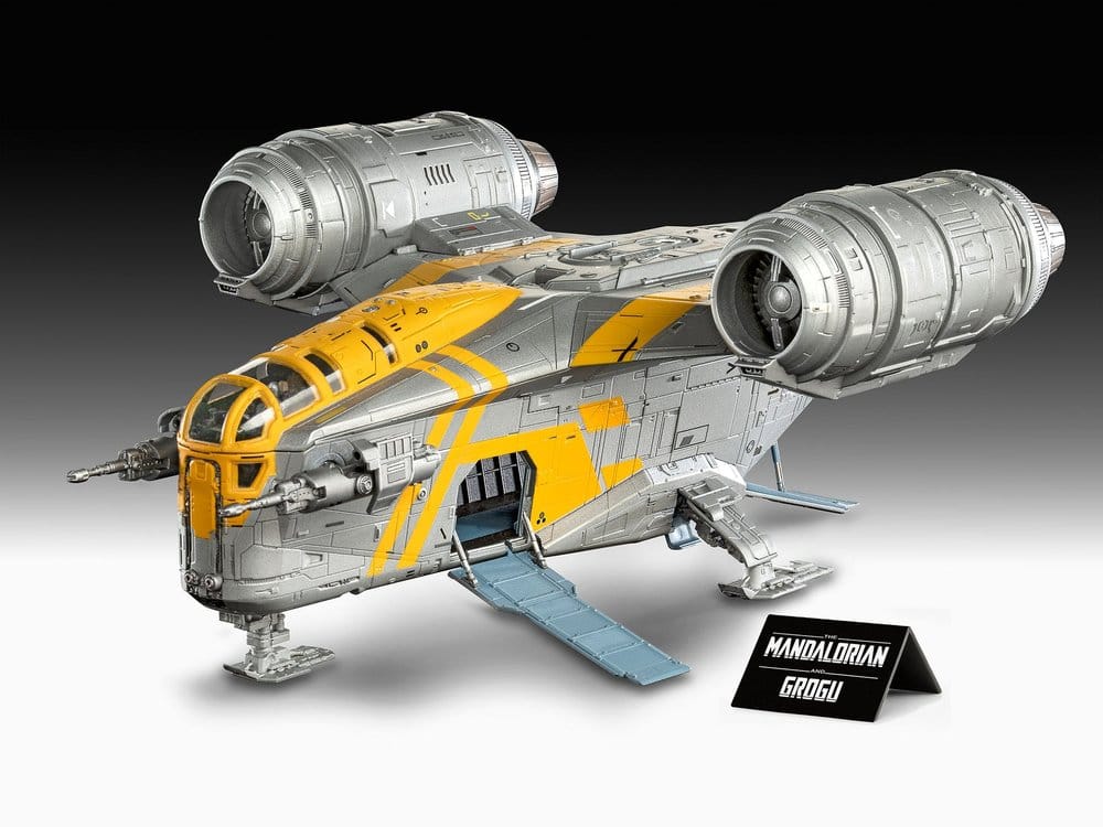 Star Wars The Mandalorian and Grogu Revell Modellbausatz 1/72 Razor Crest 34 cm