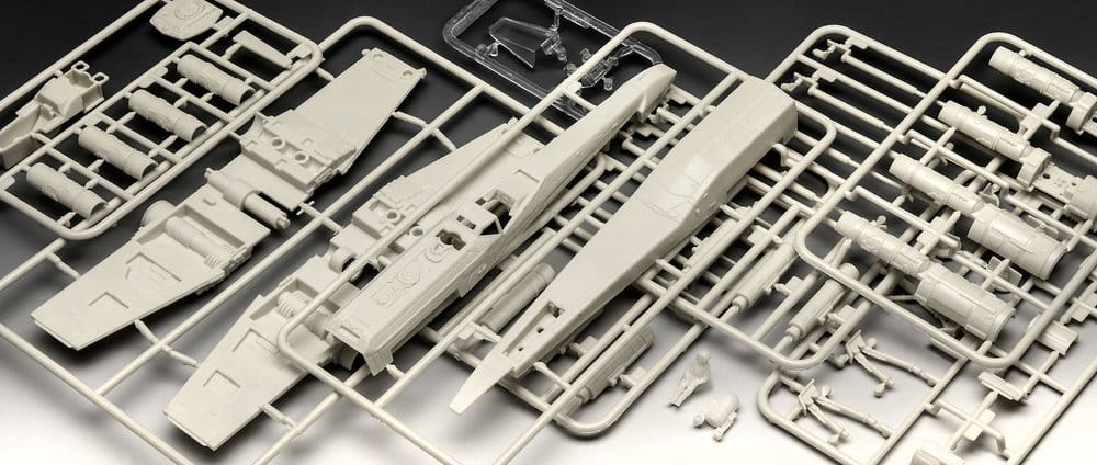 Star Wars The Mandalorian and Grogu Revell Modellbausatz 1/57 New Republic X-Wing Fighter 22 cm