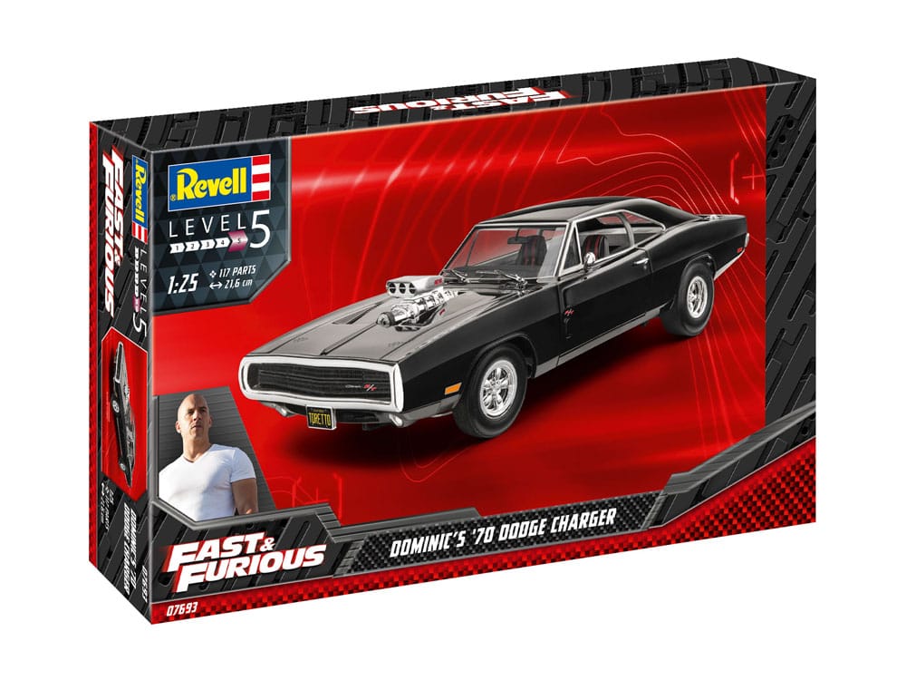 The Fast & Furious Modellbausatz Dominics 1970 Dodge Charger