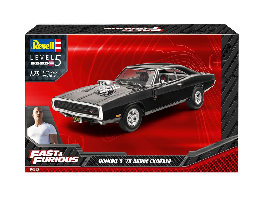 The Fast & Furious Modellbausatz Dominics 1970 Dodge Charger