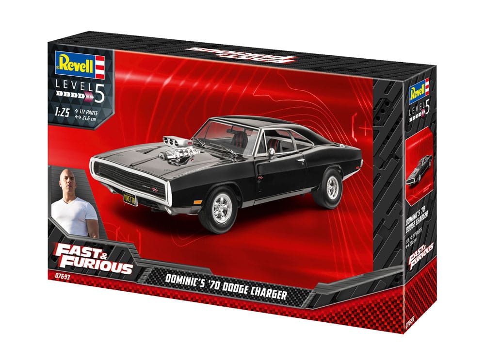 The Fast & Furious Modellbausatz Dominics 1970 Dodge Charger