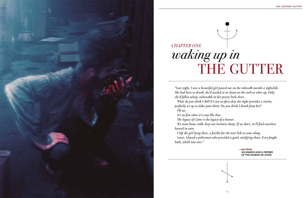 Vampire: The Masquerade 5th Edition RPG Buch The Crimson Gutter Chronicle Book *Englische Version*