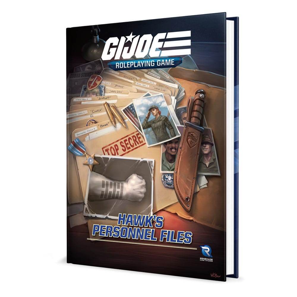 G.I. Joe RPG Buch Hawk's Personnel Files *Englische Version*