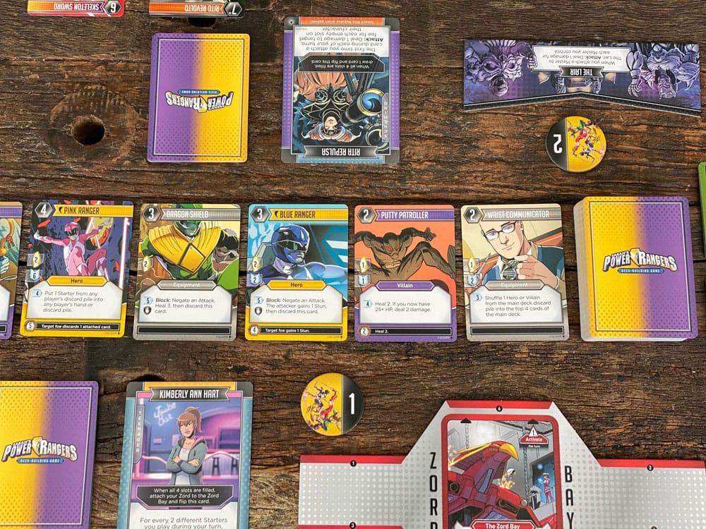 Power Rangers Kartenspiel Deck-Building *Englische Version*