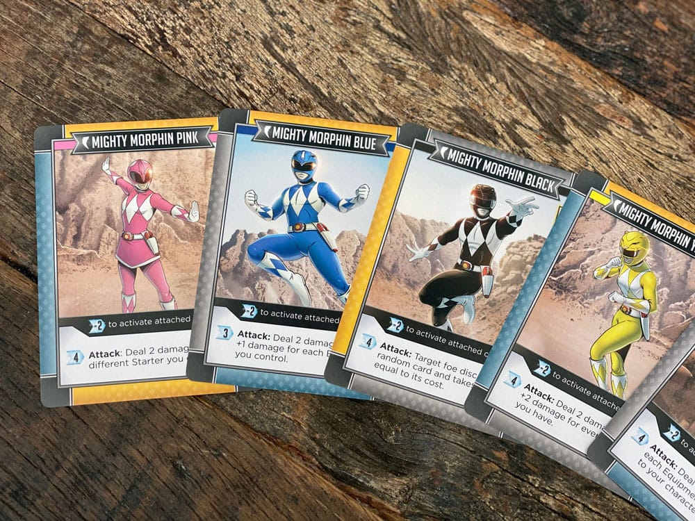 Power Rangers Kartenspiel Deck-Building *Englische Version*