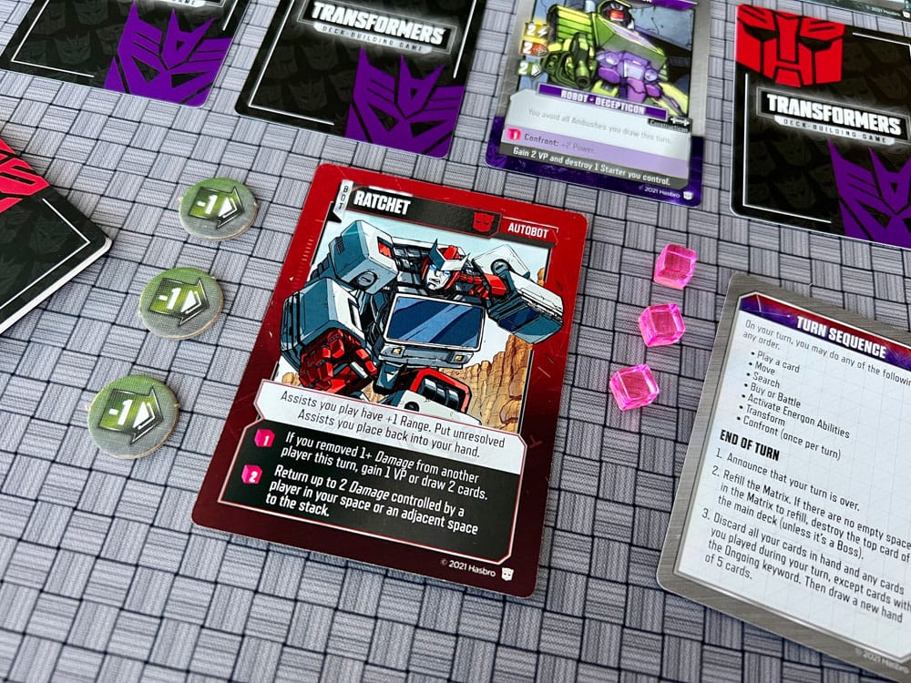 Transformers Kartenspiel Deck-Building *Englische Version*