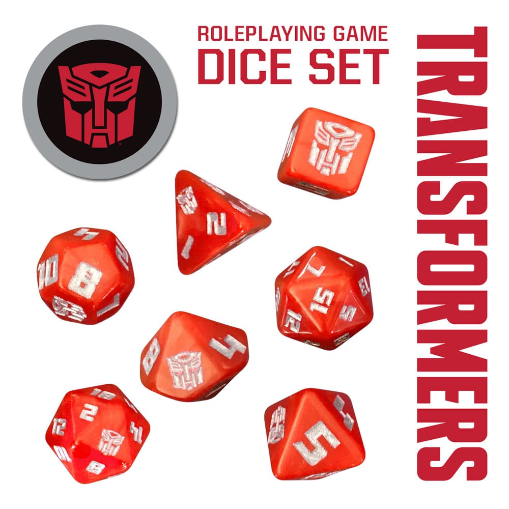 Transformers RPG Würfel Set