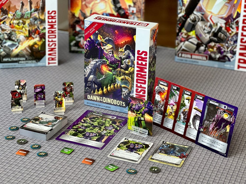 Transformers Kartenspiel Deck-Building Dawn of the Dinobots Expansion *Englische Version*