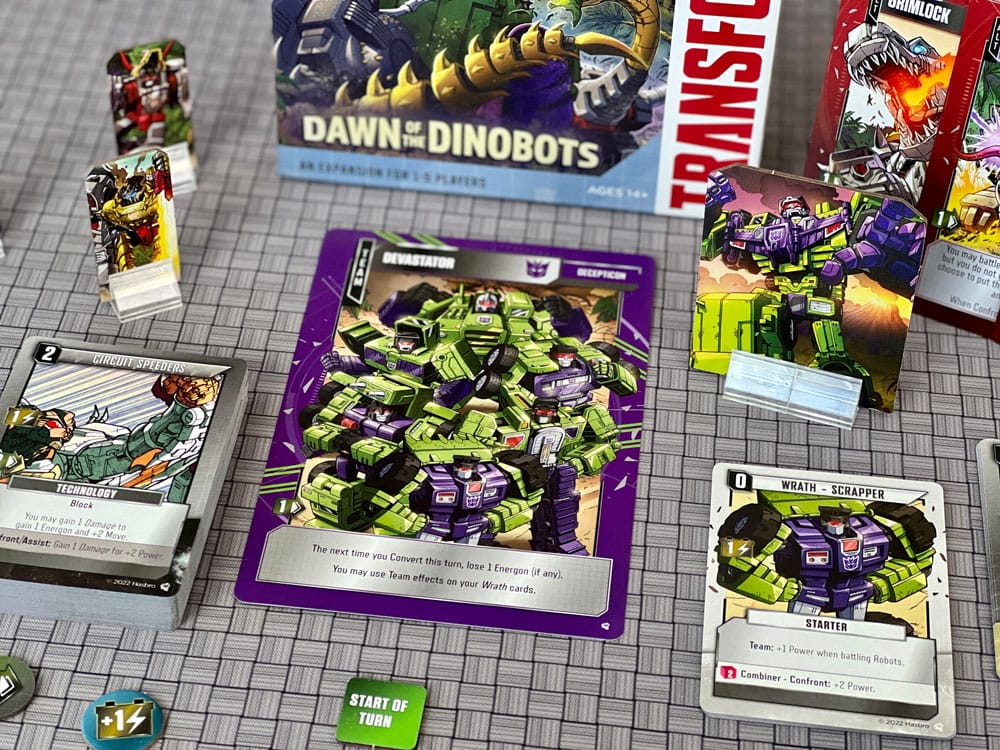 Transformers Kartenspiel Deck-Building Dawn of the Dinobots Expansion *Englische Version*