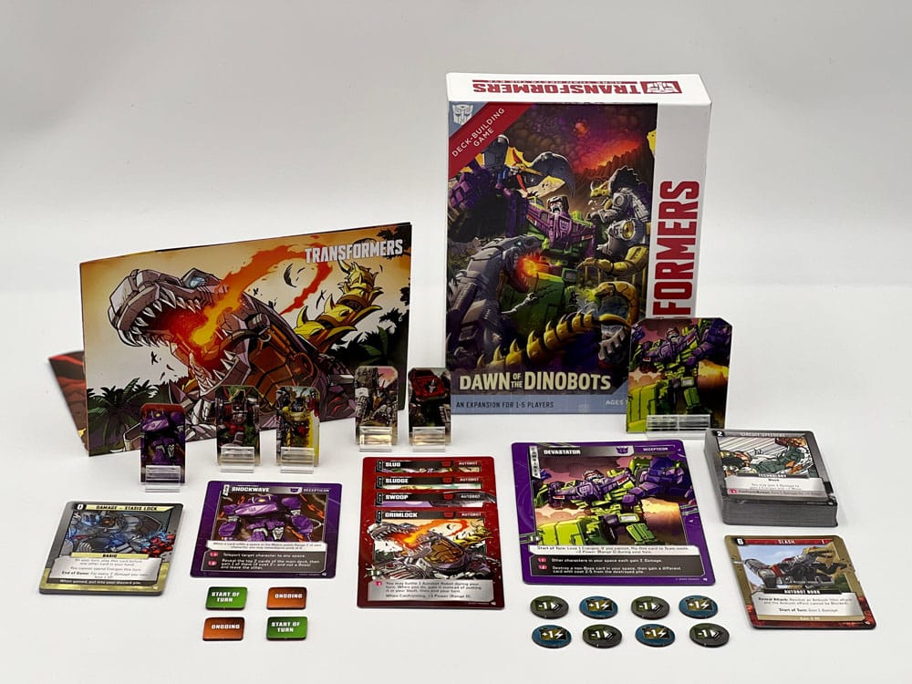 Transformers Kartenspiel Deck-Building Dawn of the Dinobots Expansion *Englische Version*