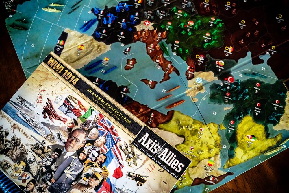 Avalon Hill Brettspiel Axis & Allies: 1914 *Englische Version*