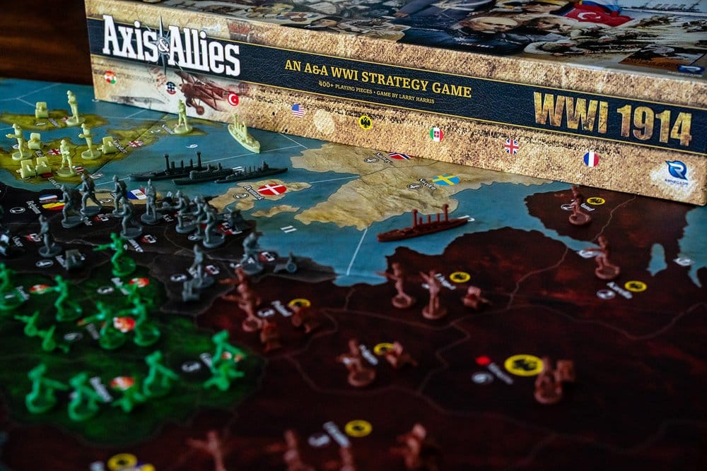 Avalon Hill Brettspiel Axis & Allies: 1914 *Englische Version*