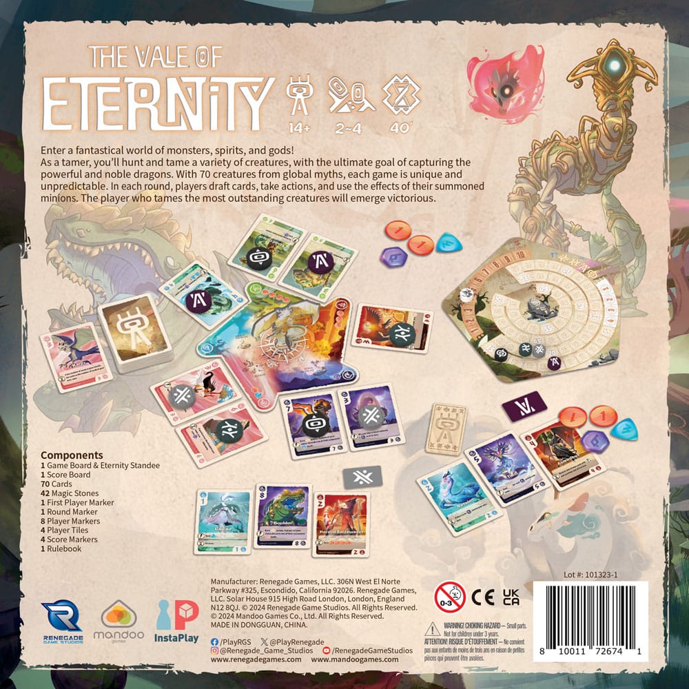 The Vale of Eternity Kartenspiel *Englische Version*