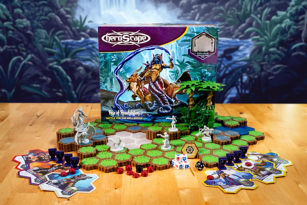 Heroscape Brettspiel Battle for the Wellspring Battle Box *Englische Version*