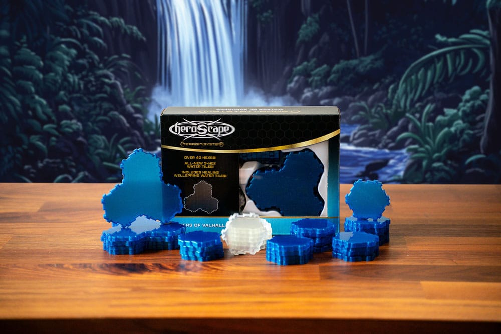 Heroscape Erweiterung Waters of Valhalla Terrain *Englische Version*